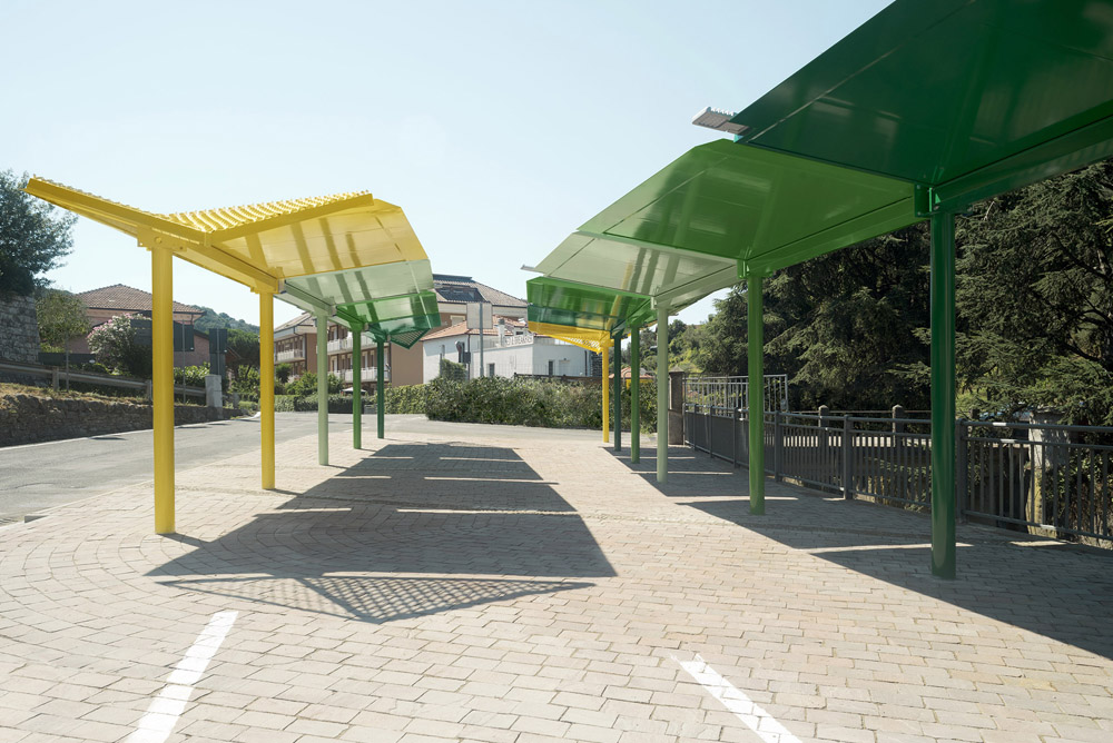riqualificazione piazza leivi